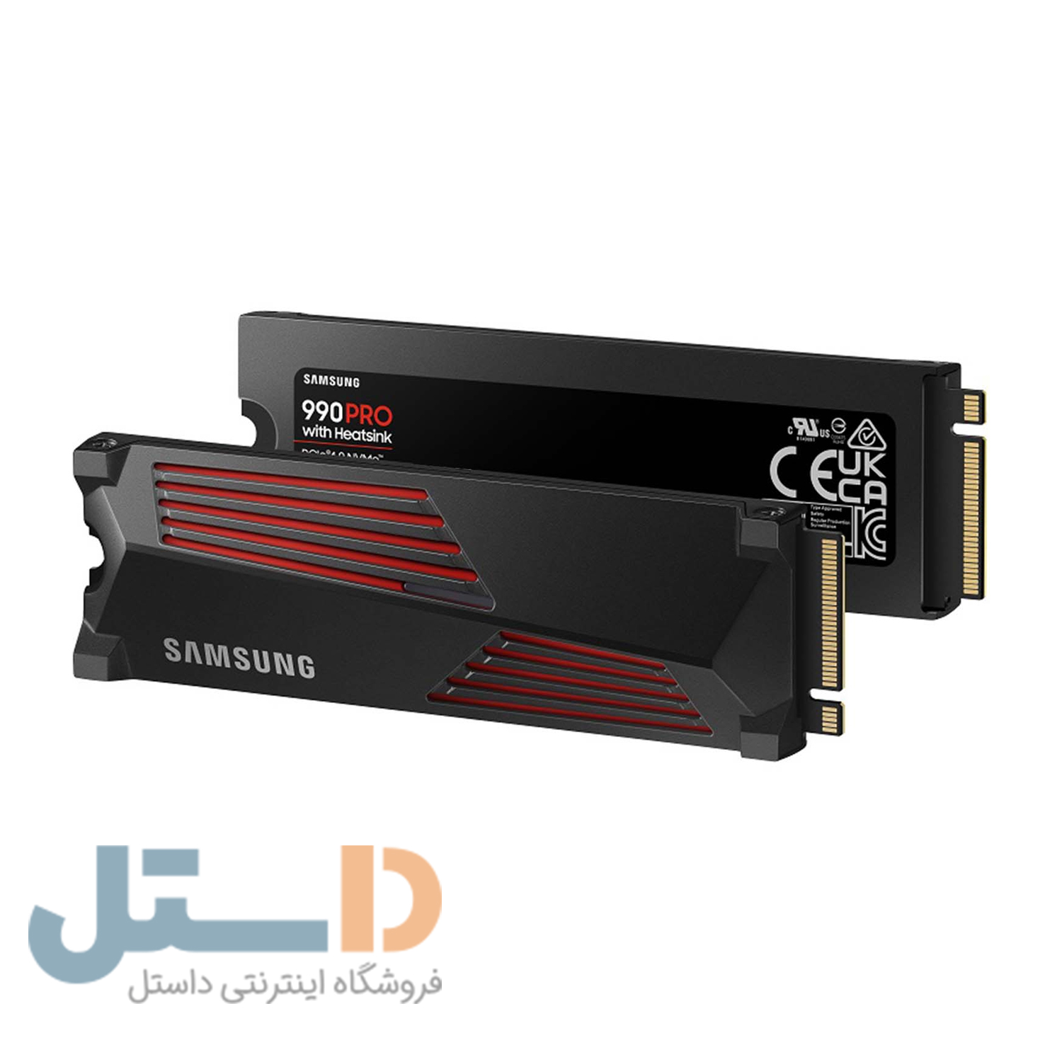 اس اس دی اینترنال سامسونگ مدل 990PRO with Heatsink ظرفیت دو ترابایت -gallery-5 - https://www.dostell.com/